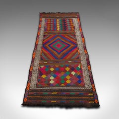 Vintage Suzani Kilim Runner, Middle Eastern, Hallway, Entrance Hall, Rug, Carpet
