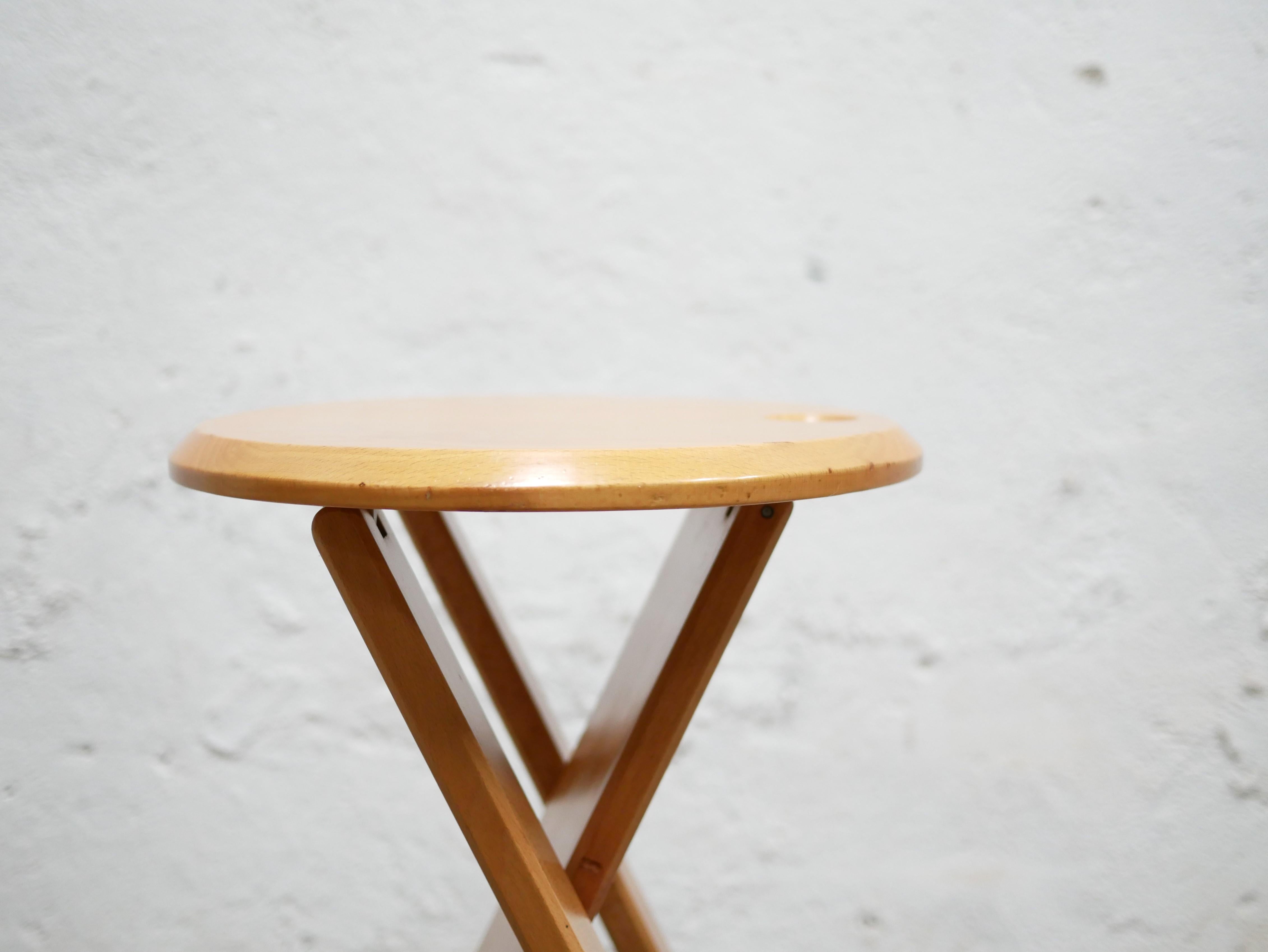Vintage Suzy folding high stool by Adrian Reed for Princes Design Works For Sale 5