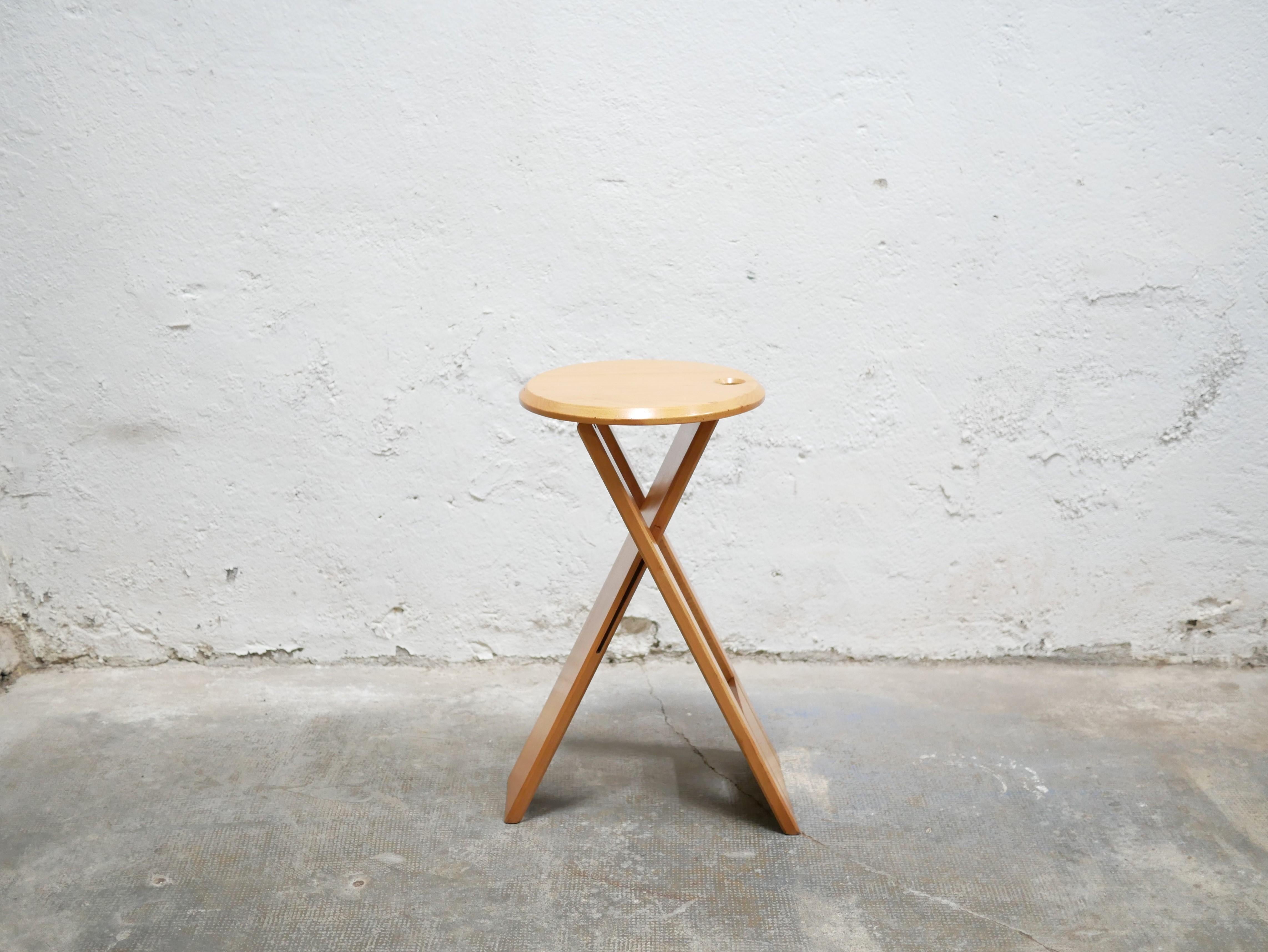 Vintage Suzy folding high stool by Adrian Reed for Princes Design Works For Sale 3