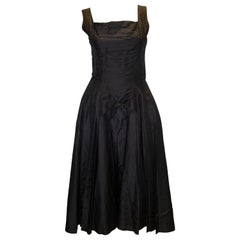 Suzy Perette - Robe de cocktail noire vintage