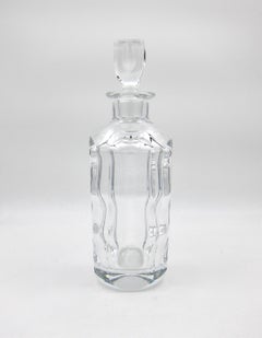 Vintage Sven Palmqvist Orrefors Heavy Cut Crystal Decanter