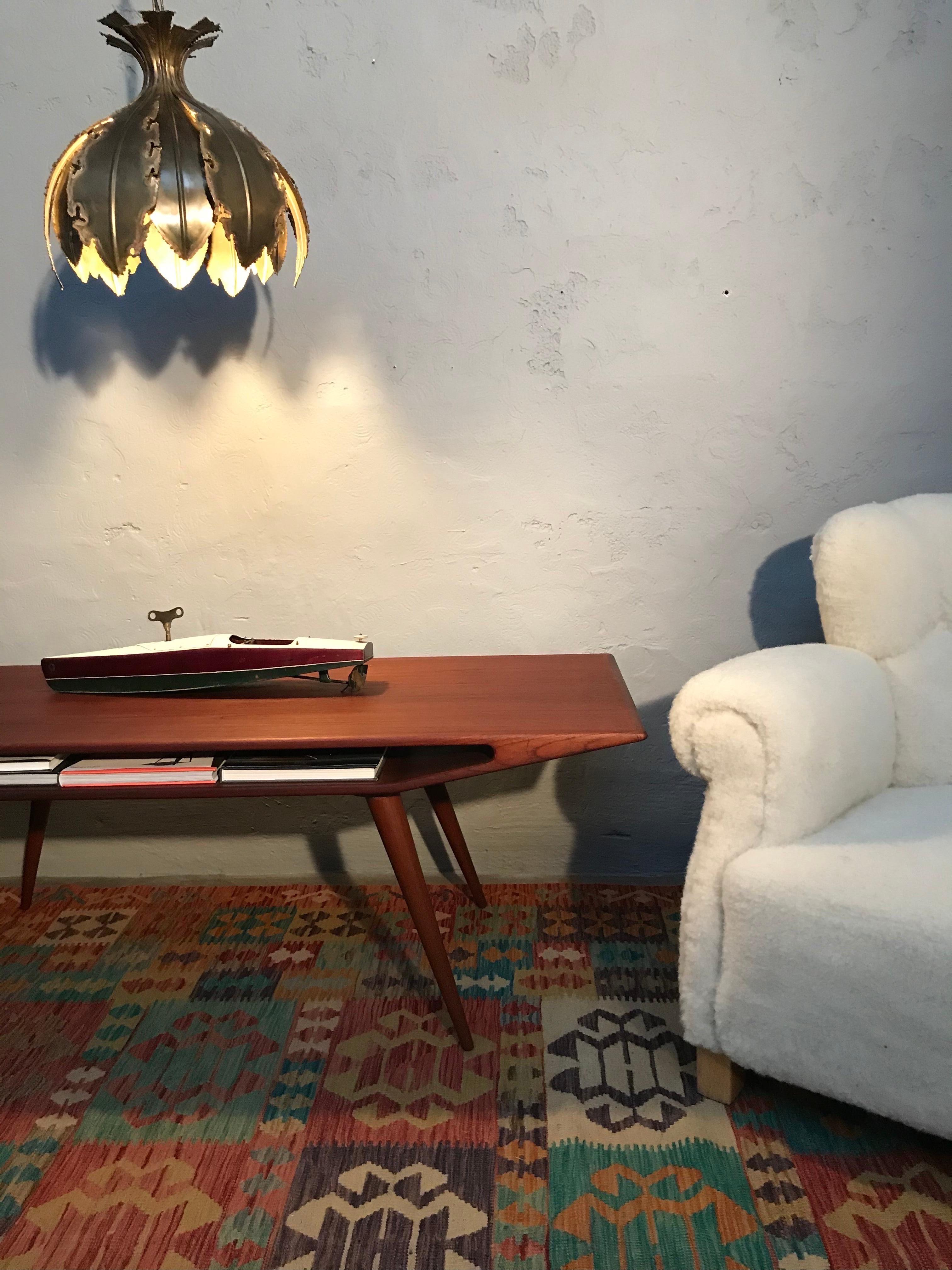 Milieu du XXe siècle Vintage Svend Aage Holm Sørensen Chandelier Lampe pendante en vente