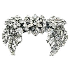 Vintage Swag Double Dress Clip 1940s
