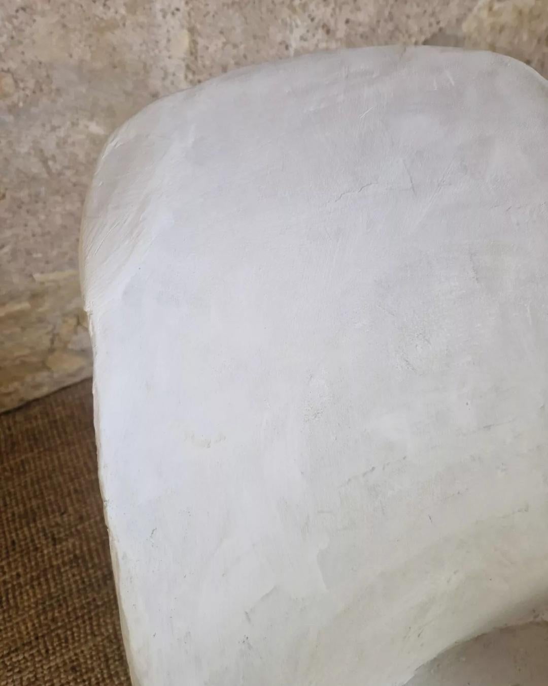 French Vintage Swan Armchair Hand Carved Solid Wood For Sale