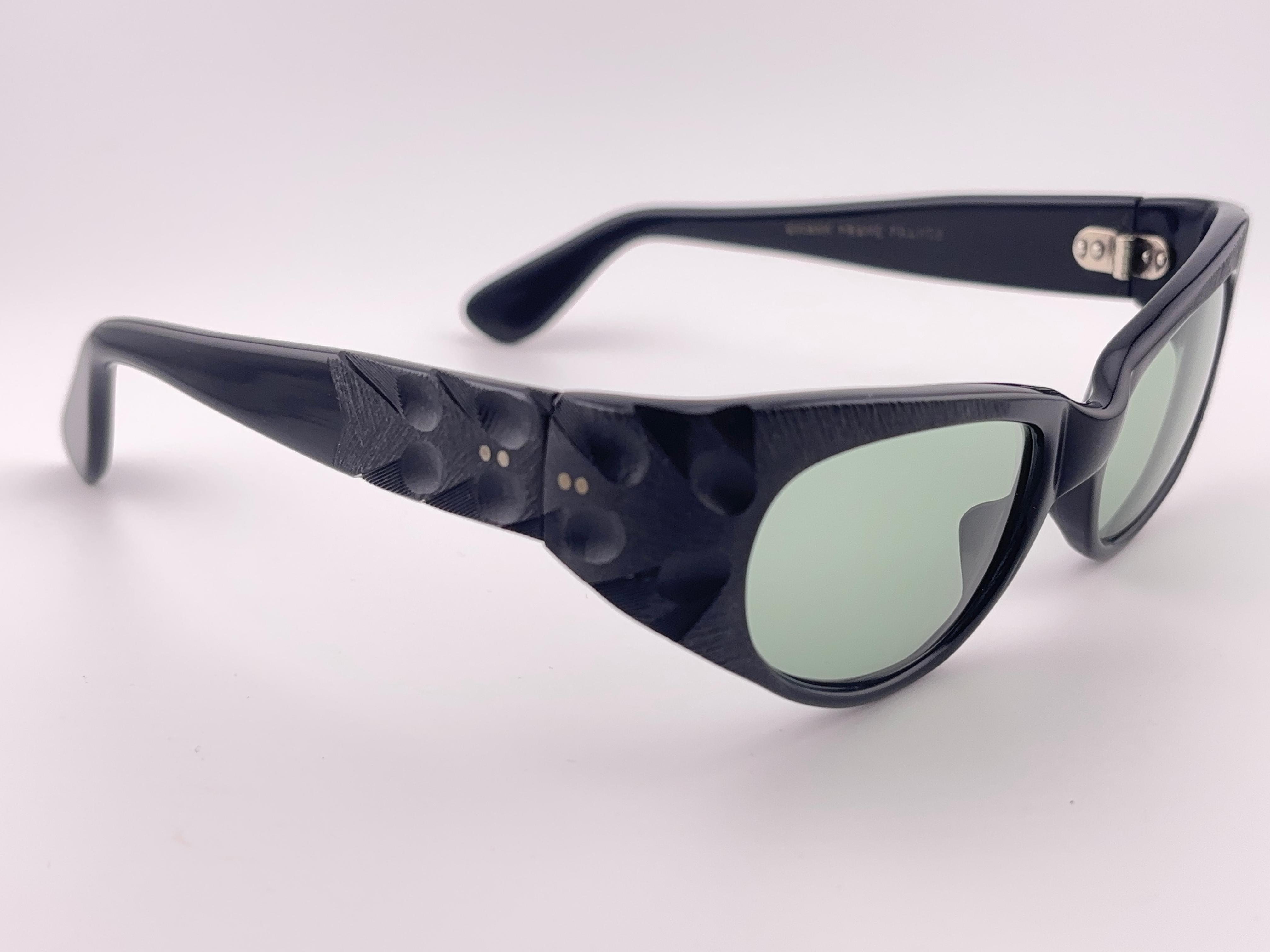 Vintage Swank Cat Eye Frame Midcentury Sonnenbrille 1960er Jahre Made in France im Angebot 1