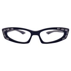 Occhiali da sole vintage Swank Cat Eye Sylvette Midcentury 1960
s Made in France