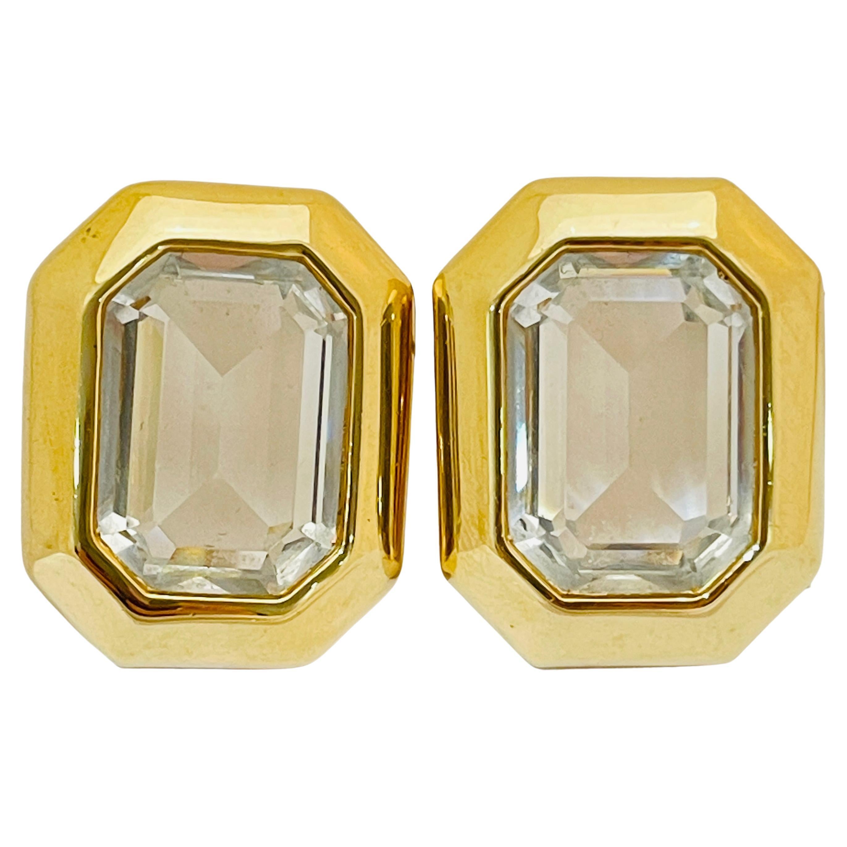 Swarovski clip on earrings sale clearance