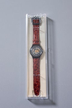 Vintage Swatch Automatic Black Circles SAB102