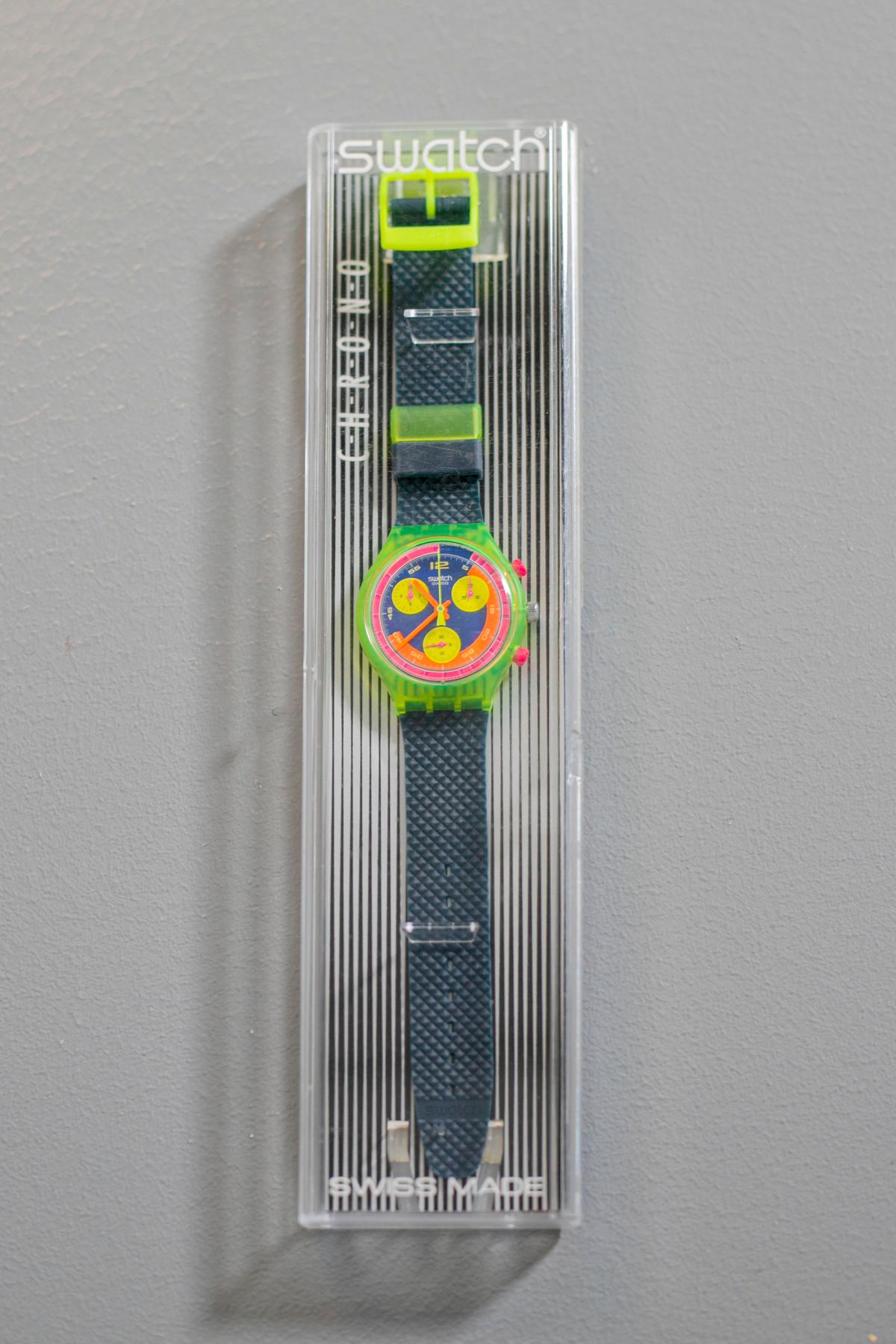 swatch chrono vintage