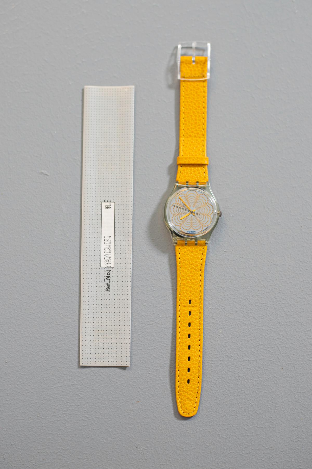 Vintage Swatch GK144 Daiquiri Jahr 1992 Originalverpackung im Zustand „Gut“ im Angebot in Milano, IT