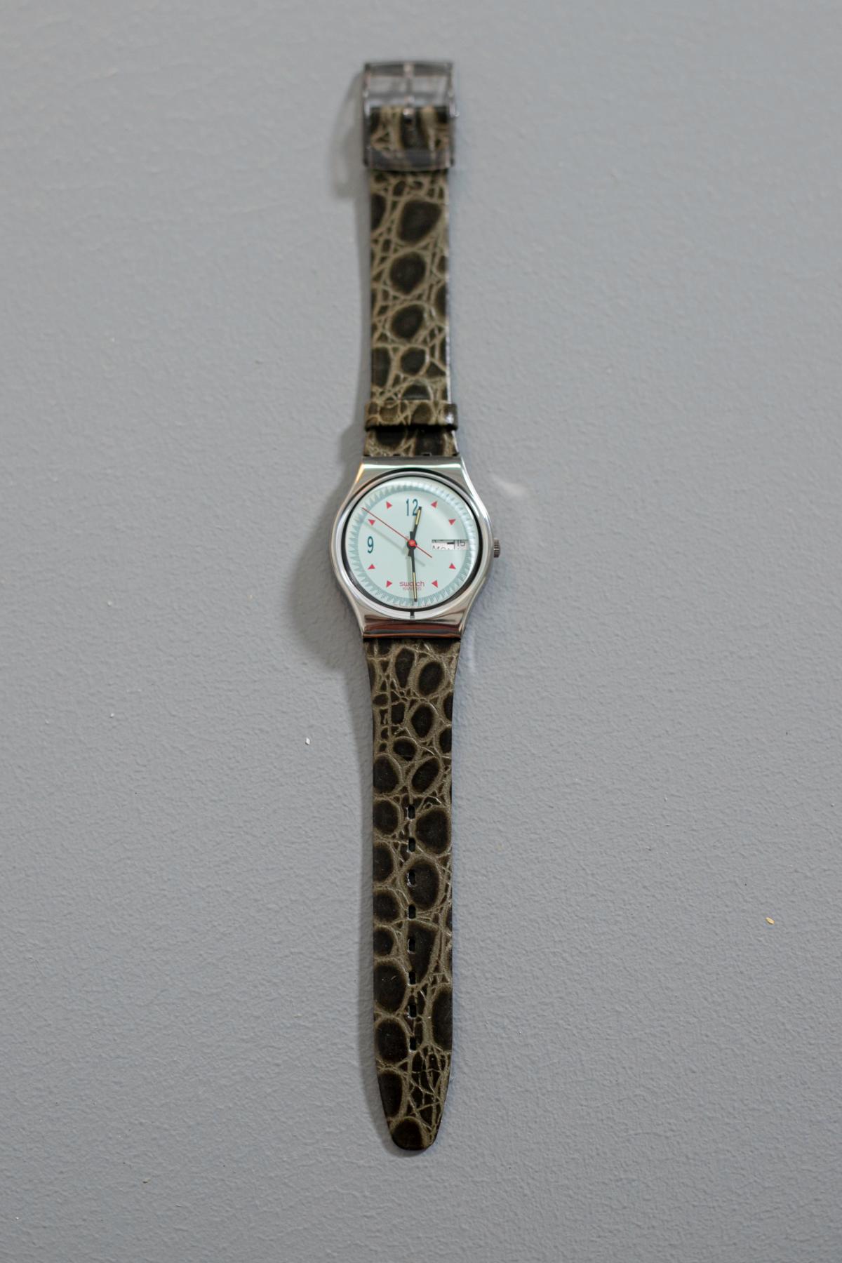 Vintage Swatch GX708 Ein Schritt Jahr 1991 Originalverpackung im Zustand „Gut“ im Angebot in Milano, IT