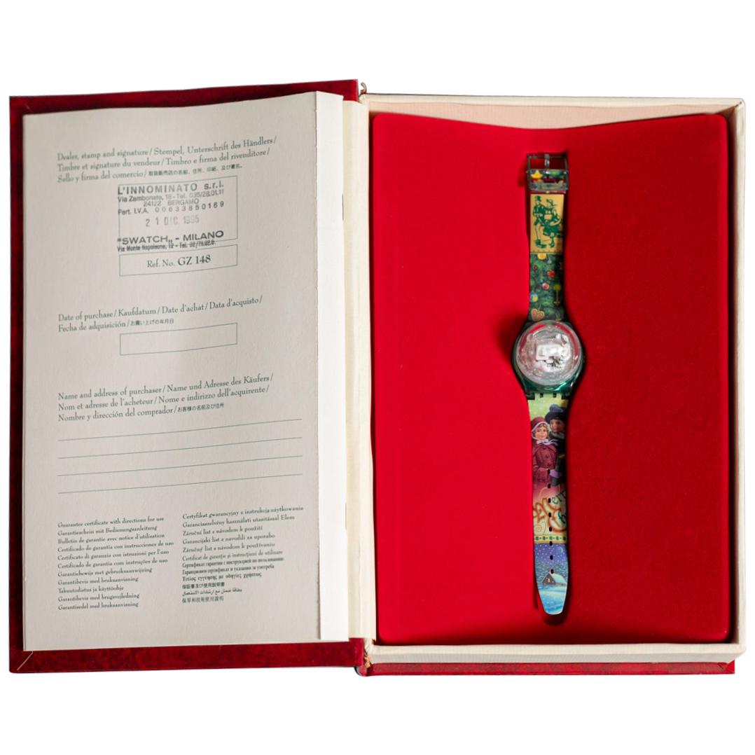 Vintage Swatch GZ148 Magic Spell Year 1995 Original Box For Sale 