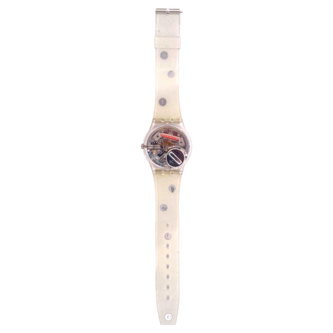 Vintage-Uhr SWATCH Lens Heaven GK214 von Constant Boym – Schweizer hergestellte Uhr im Zustand „Gut“ in New York, NY