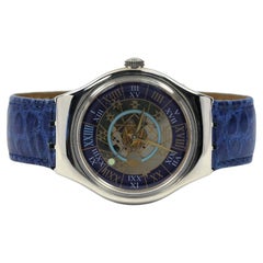 Vintage Swatch Tresor Magique Platinum Watch with Presentation Case