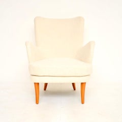 Fauteuil suédois vintage par Carl Malmsten