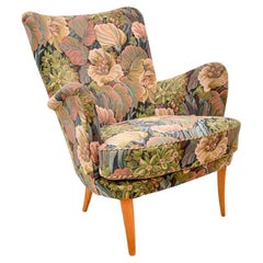 Fauteuil suédois vintage par Carl Malmsten