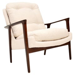 Vintage Swedish Armchair by Inge Andersson