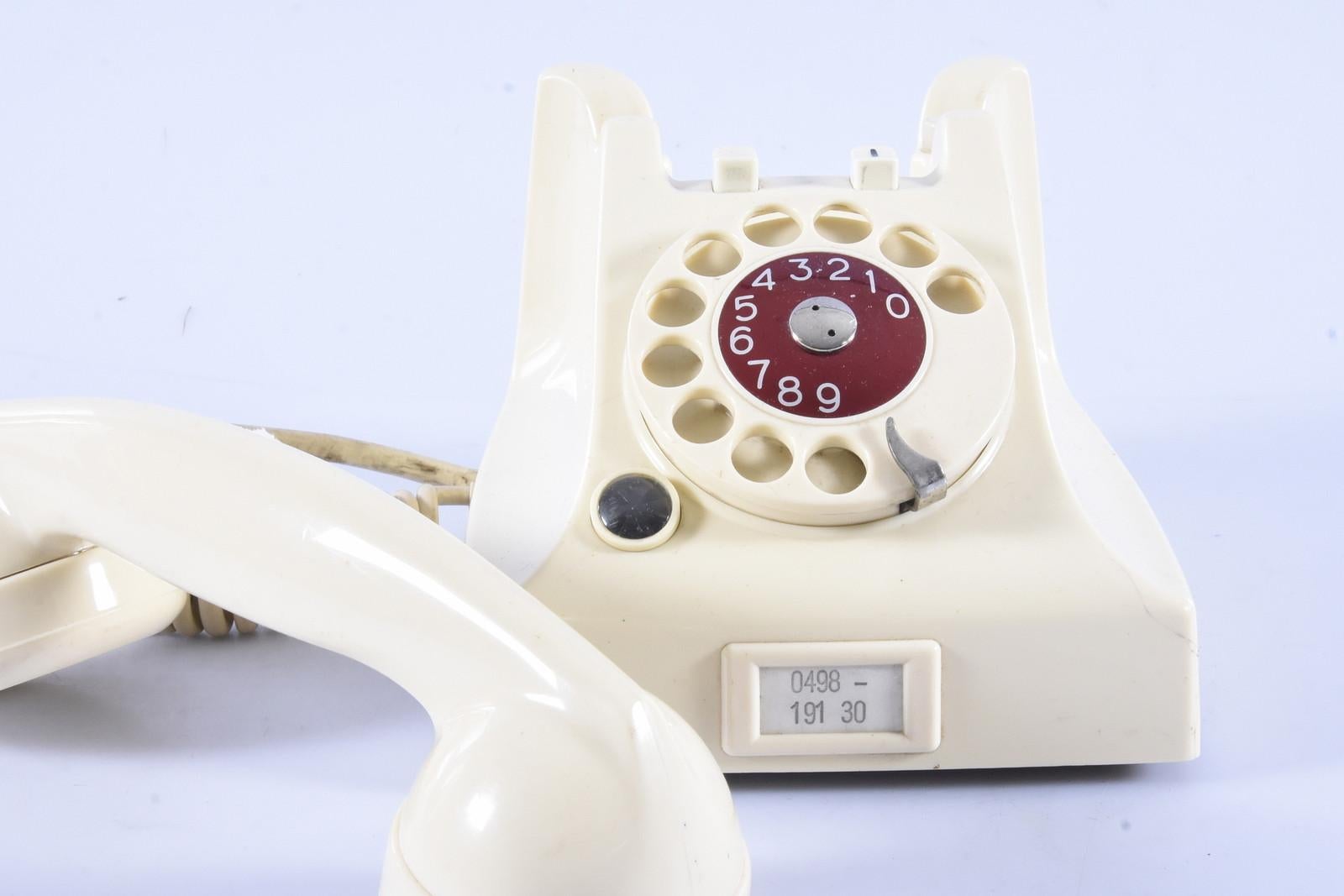 Mid-Century Modern Vintage Swedish Bakelite Table Phone