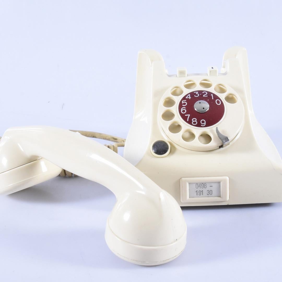 Mid-20th Century Vintage Swedish Bakelite Table Phone