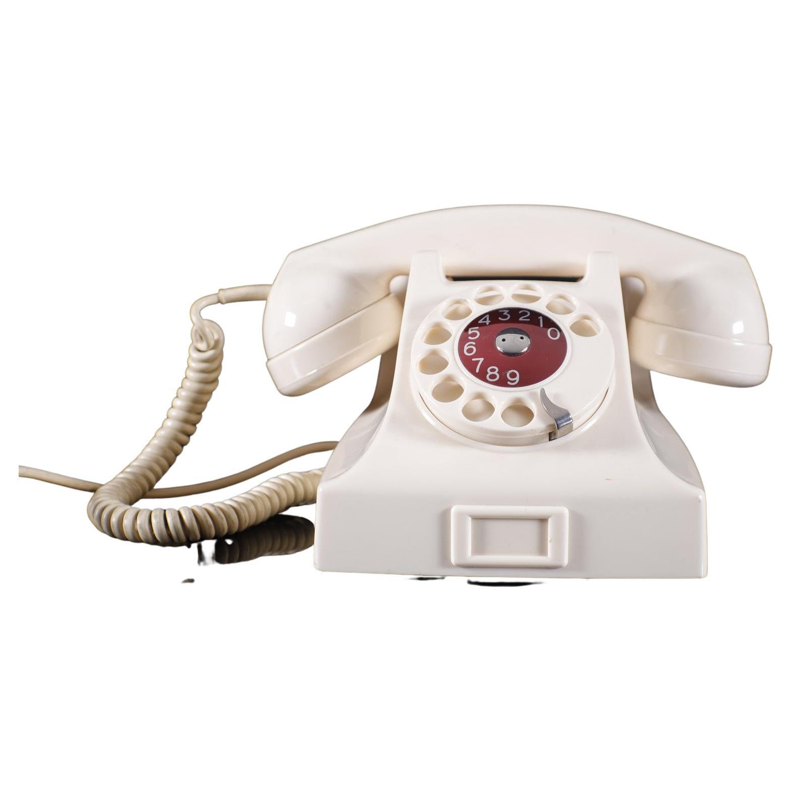 Vintage Swedish Bakelite Table Phone For Sale