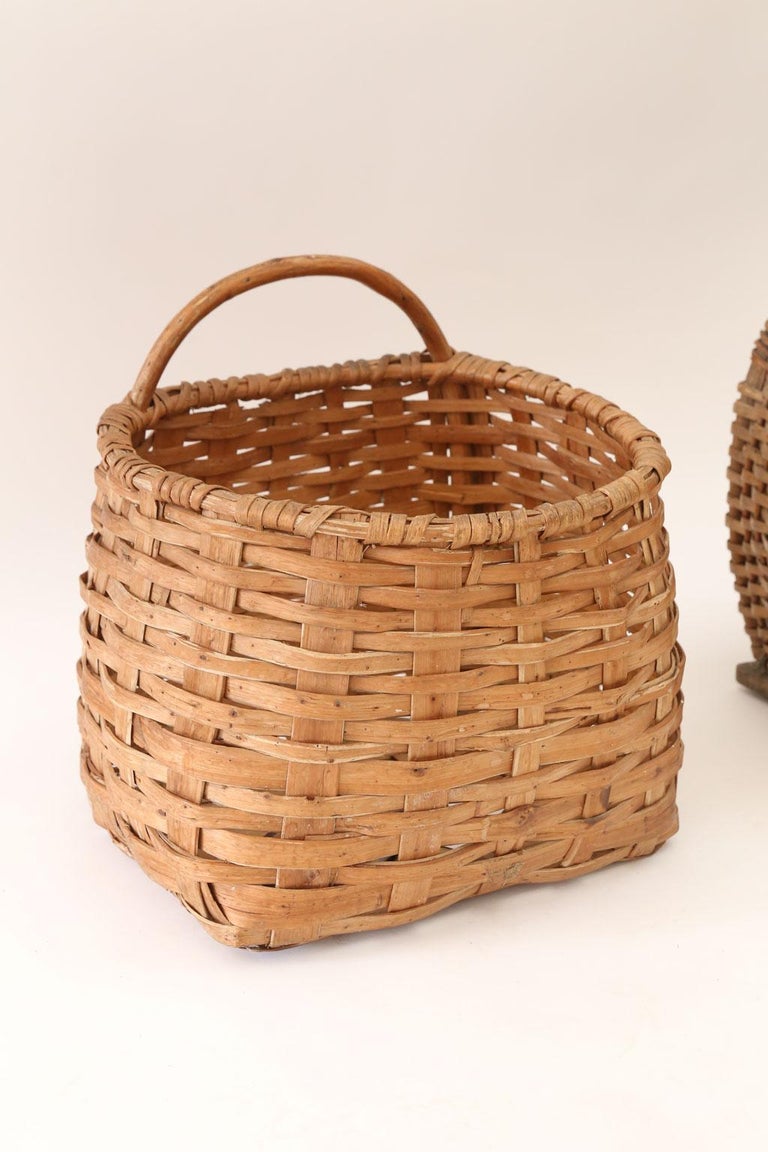 Vintage Swedish Basket at 1stDibs