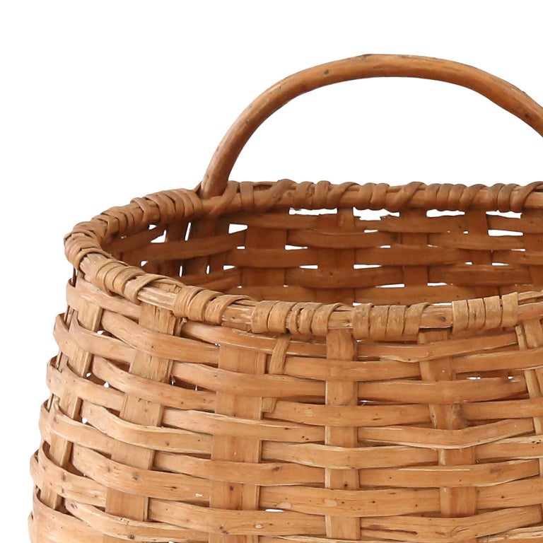Vintage Swedish Basket at 1stDibs