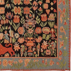 Vintage Swedish Bed Cover/Tapestry by Malmöhus Läns Hemslöj, 1927