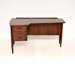 Vintage Swedish Boomerang Desk by Goran Strand for Lelangs Mobelfabrik