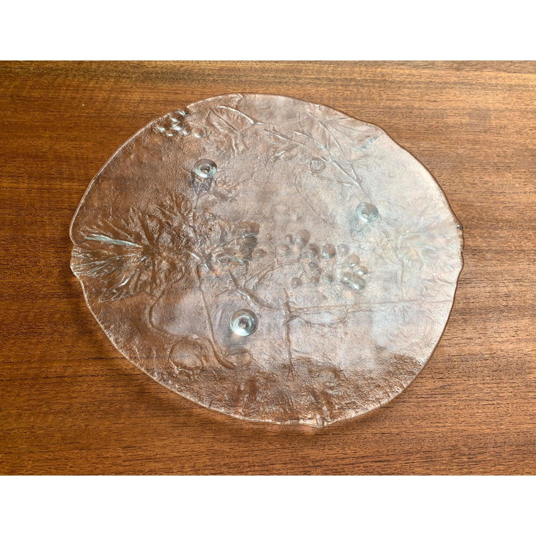 Plato sueco vintage para tartas de Kosta Boda, años 70 en venta 2
