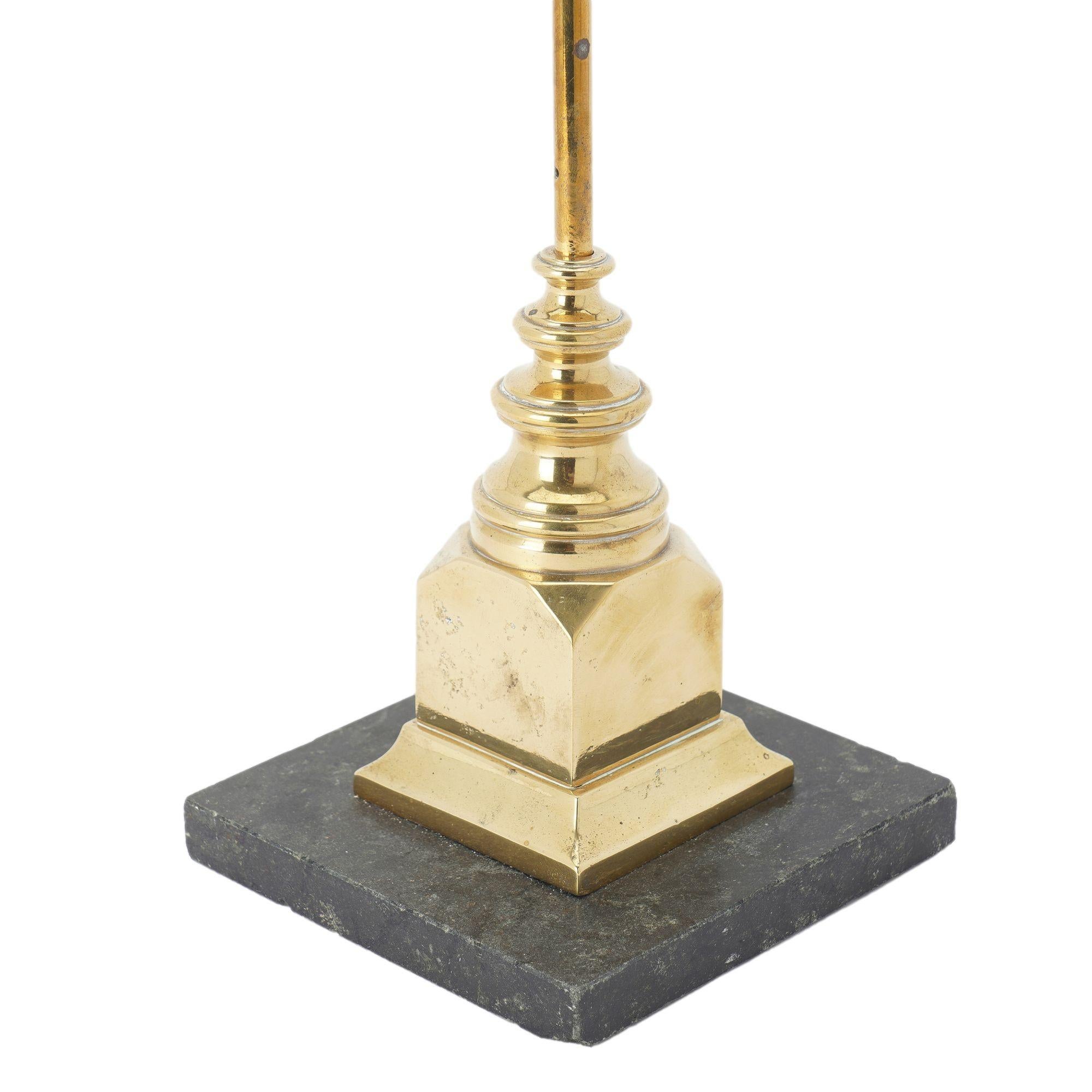 20th Century Vintage Swedish cast brass yachting trophy (c. 1950) For Sale
