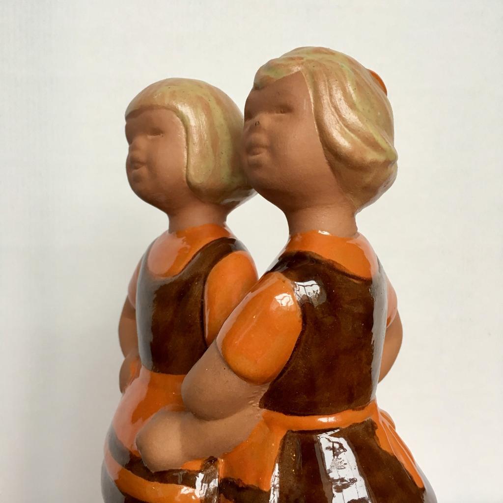 Vintage Swedish Ceramic Figurine 