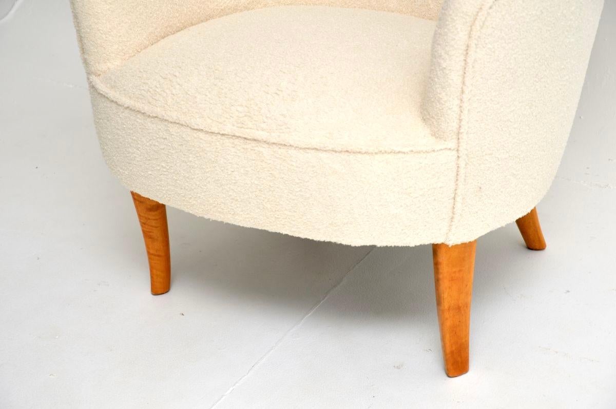 Sillón sueco vintage Cirkus de Carl Malmsten en venta 2