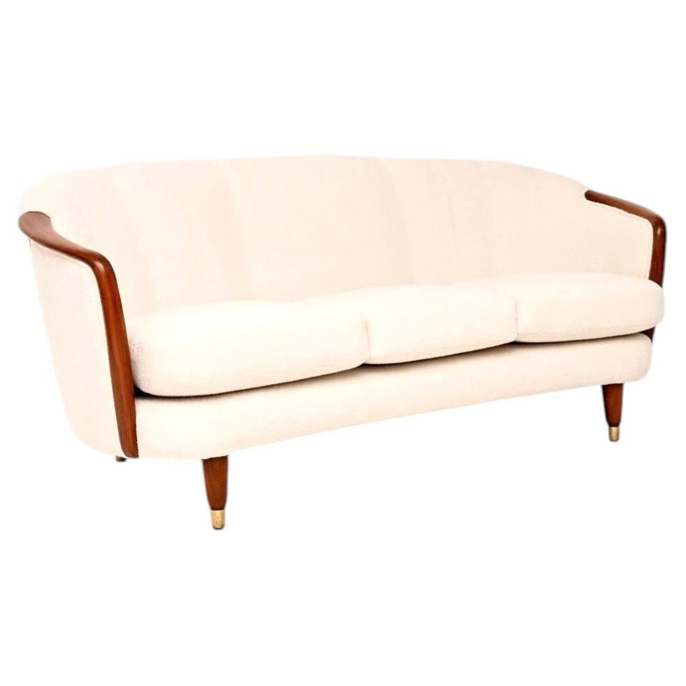 Vintage Swedish Cocktail Sofa For Sale