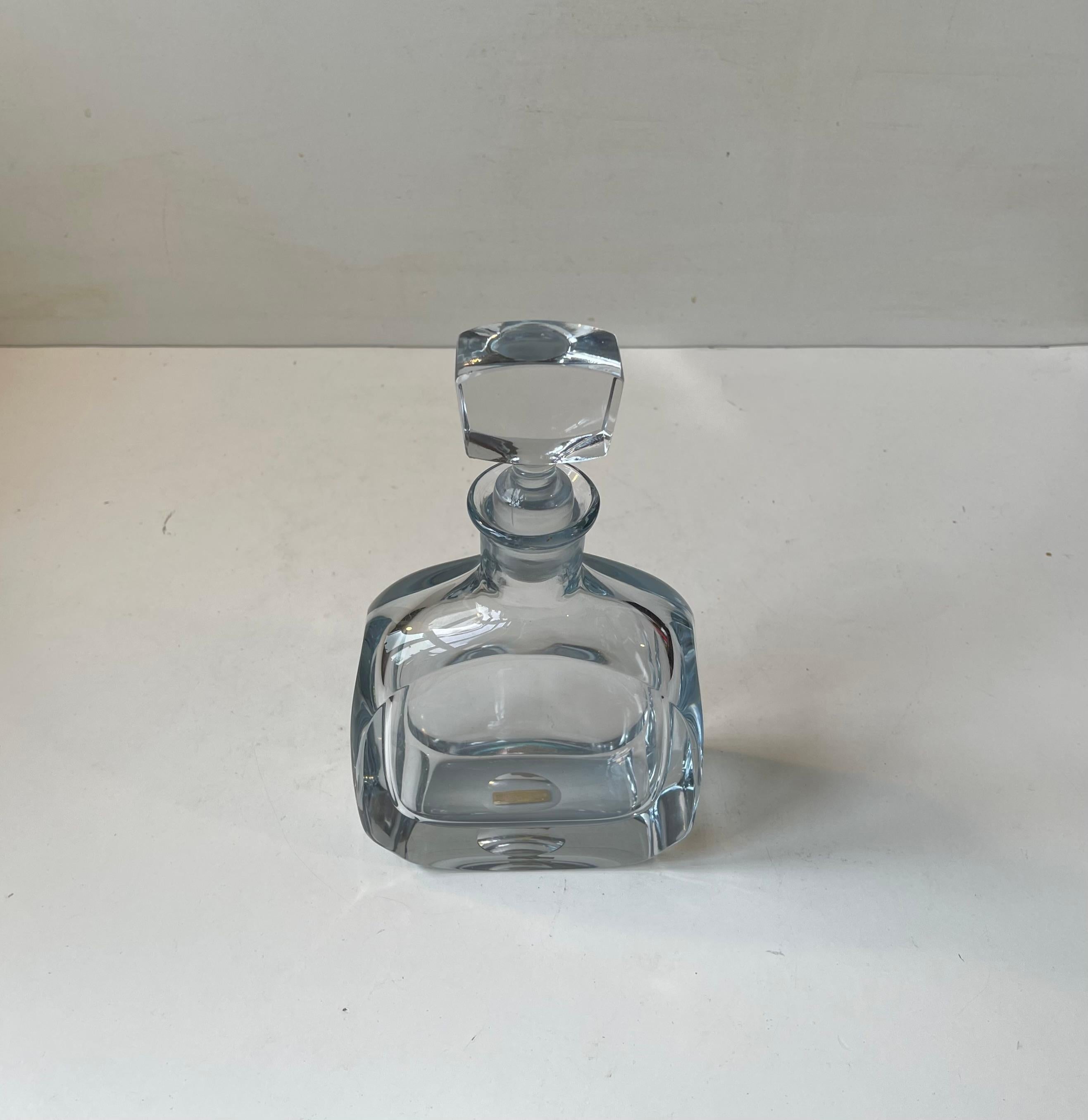 Vintage Swedish Crystal Decanter from Strömbergshyttan, 1950s For Sale 6