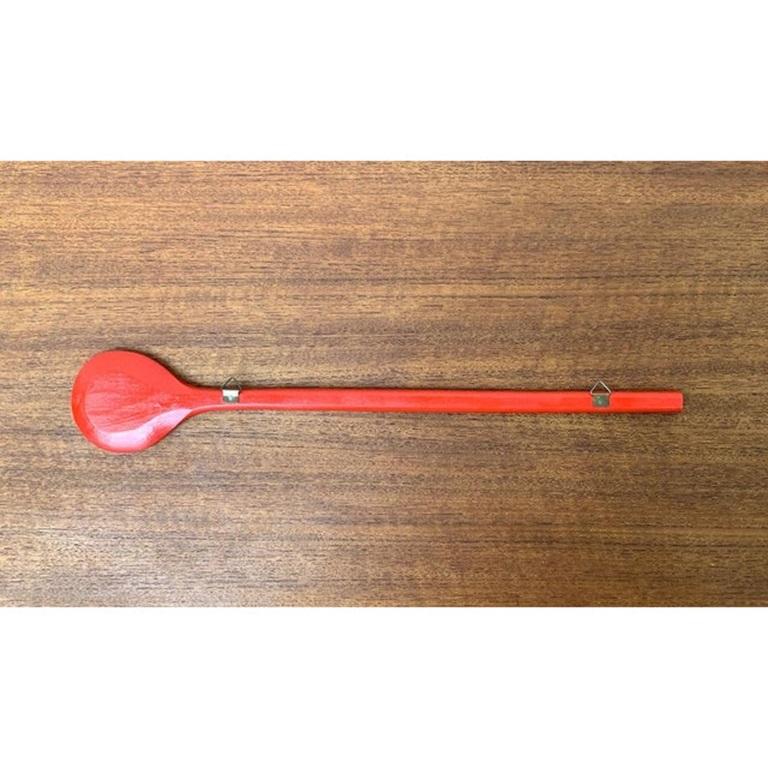 Vintage Swedish Dala Style Cooking Spoon For Sale 5