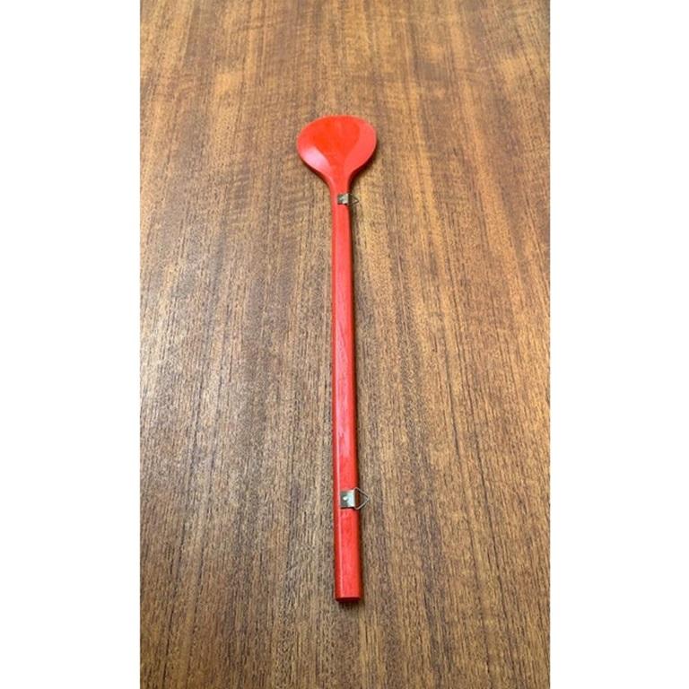 Vintage Swedish Dala Style Cooking Spoon For Sale 4