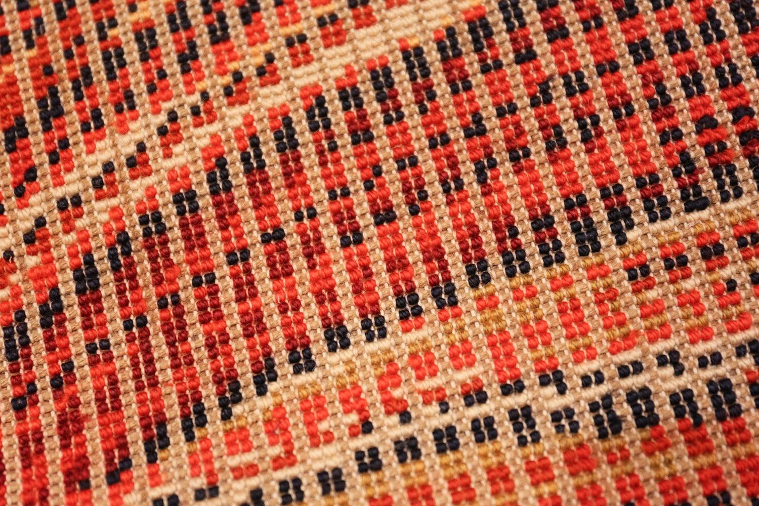 Svedese Tappeto vintage Swedish Deco. Dimensioni: 2 ft 3 in x 4 ft 3 in in vendita