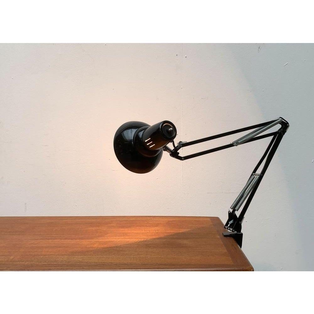 Vintage Swedish Desk Table Lamp from Ledu, 1970s In Excellent Condition For Sale In Hamburg, DE