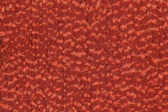 Vintage Swedish Double Woven Pile Rug in Rich Red, at Doris Leslie Blau