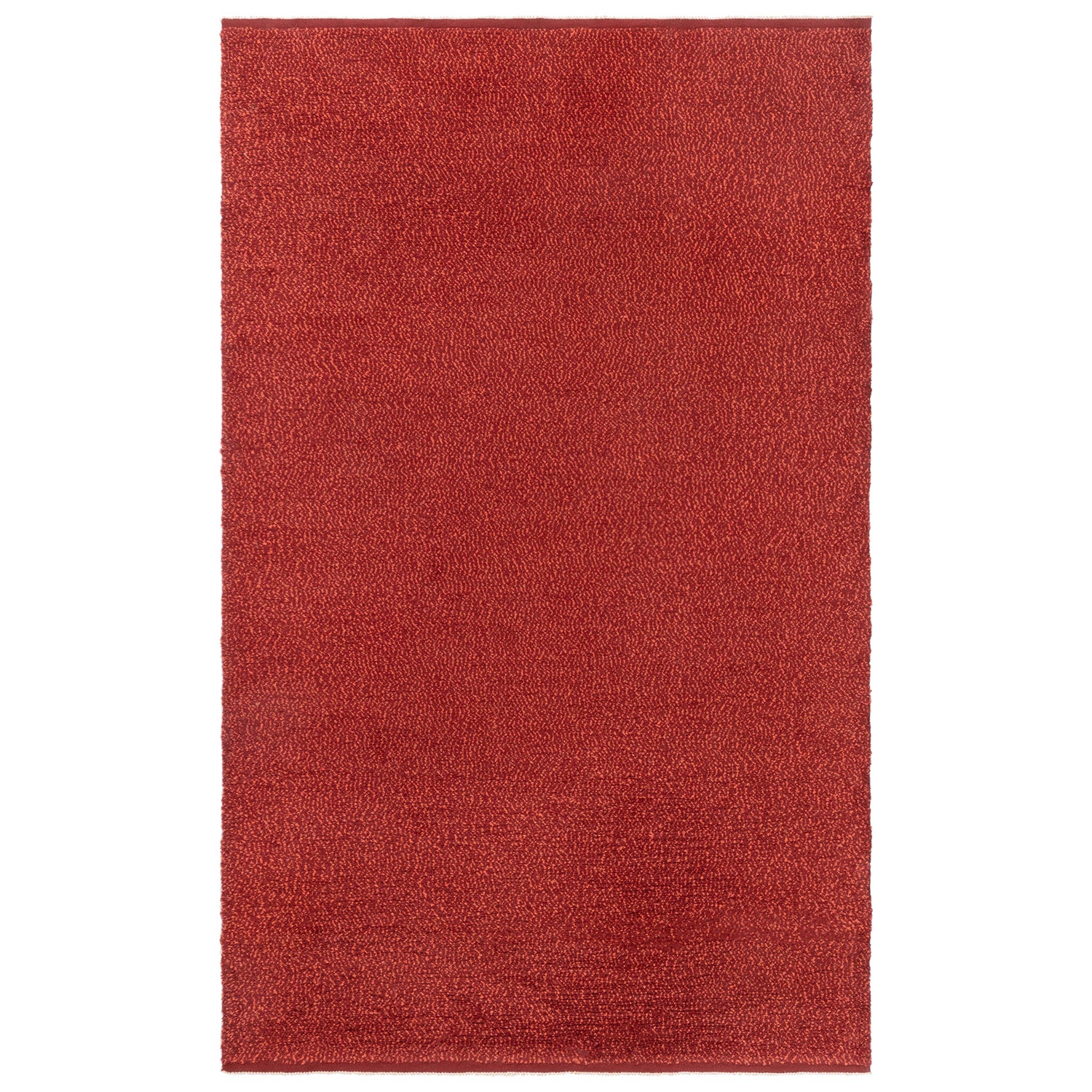Vintage Swedish Double Woven Pile Rug in Rich Red, at Doris Leslie Blau