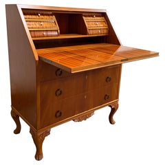 Scrivania svedese d'epoca con secretaire a goccia, 1950 ca.