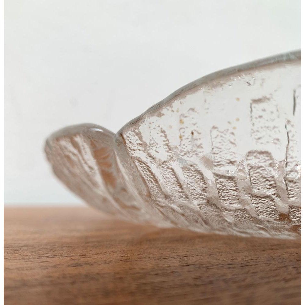 Vintage Swedish Eden Glass Plate from Orrefors 1970s For Sale 6