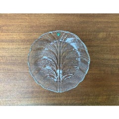 Vintage Swedish Eden Glass Plate from Orrefors, 1970s