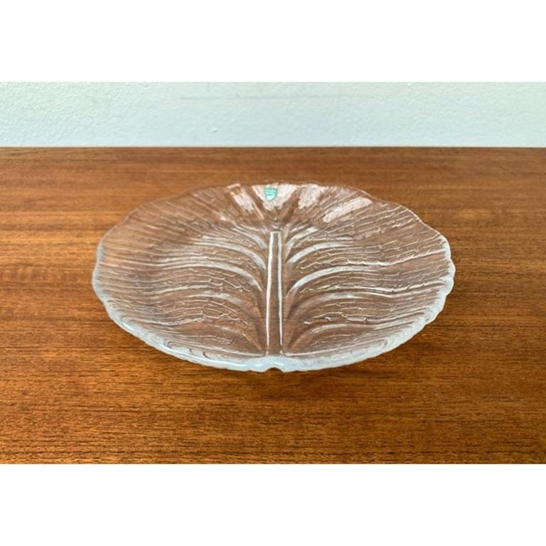Verre Assiette en verre Eden suédoise d'Orrefors, 1970 en vente