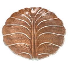 Vintage Swedish Eden Glass Plate from Orrefors 1970s