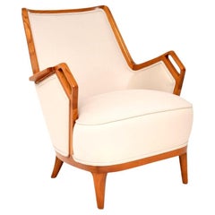 Vintage Swedish Elm Armchair