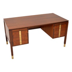Vintage Swedish Executive Desk