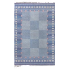 Tapis suédois vintage à armure plate d'Agda Österberg, chez Doris Leslie Blau