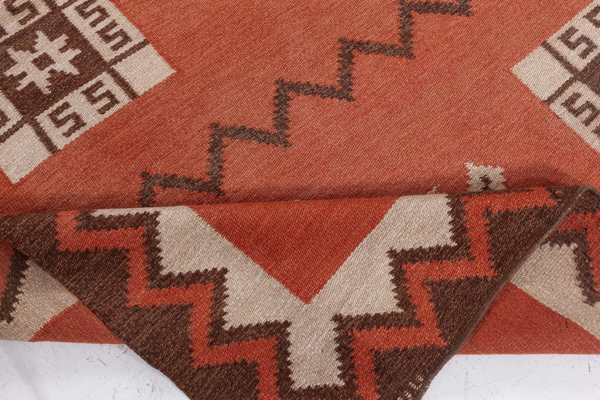 Schwedischer Flachgewebe-Teppich (20. Jahrhundert) im Angebot