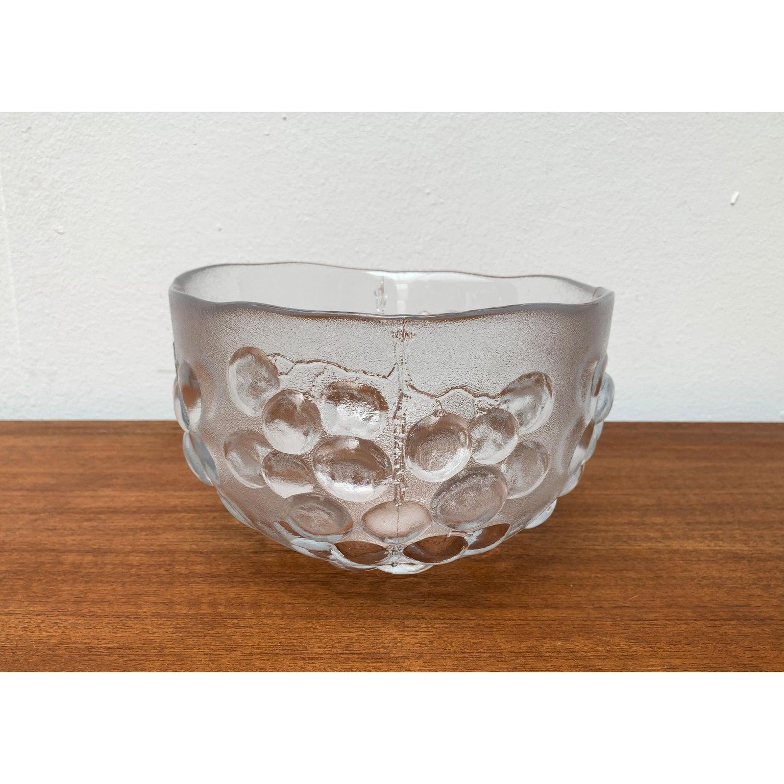 Schwedische Glasschale von Ann Wärff für Kosta Boda, 1970er Jahre im Angebot 6